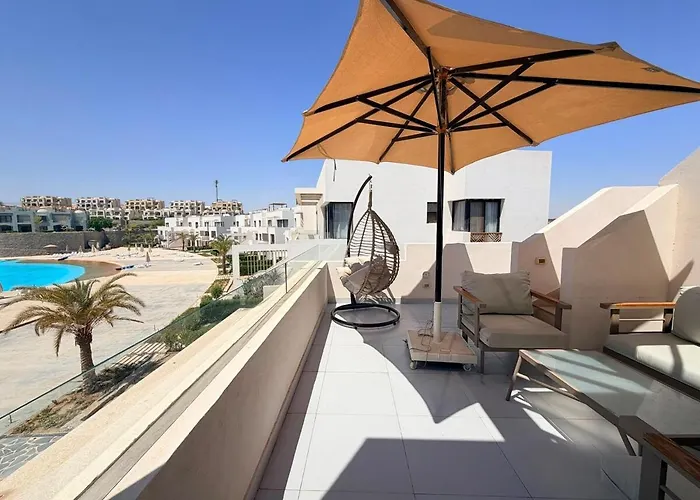 Appartement Modern 3br Escape - Panoramic Lagoon & Sea Views *