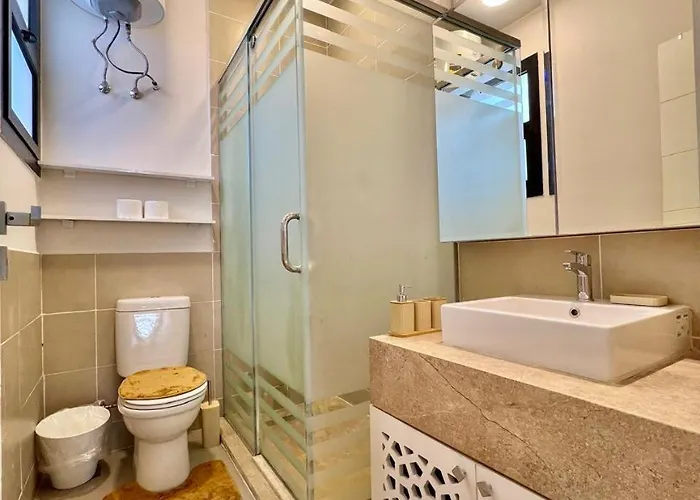 Appartement Modern 3br Escape - Panoramic Lagoon & Sea Views Hurghada